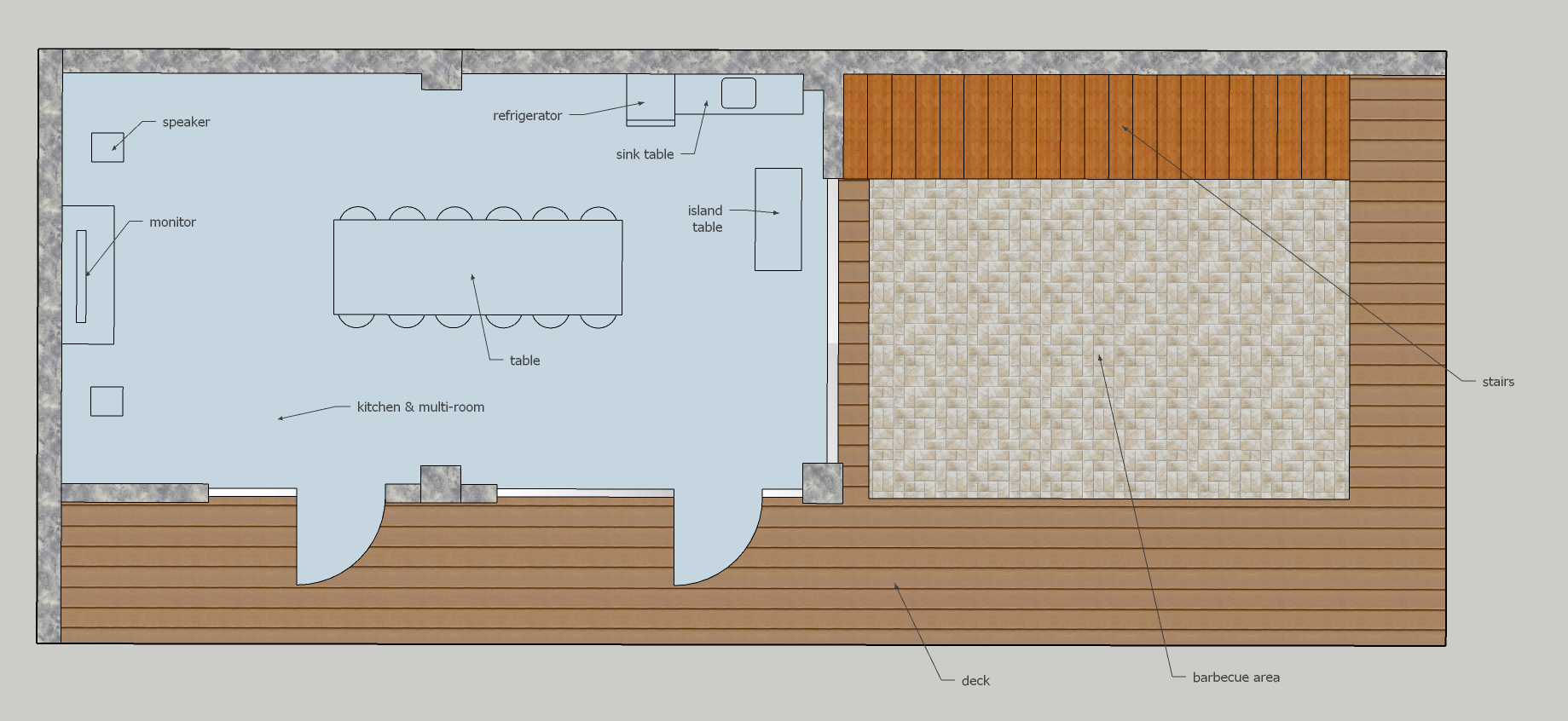 스테이 동 1층 배치도