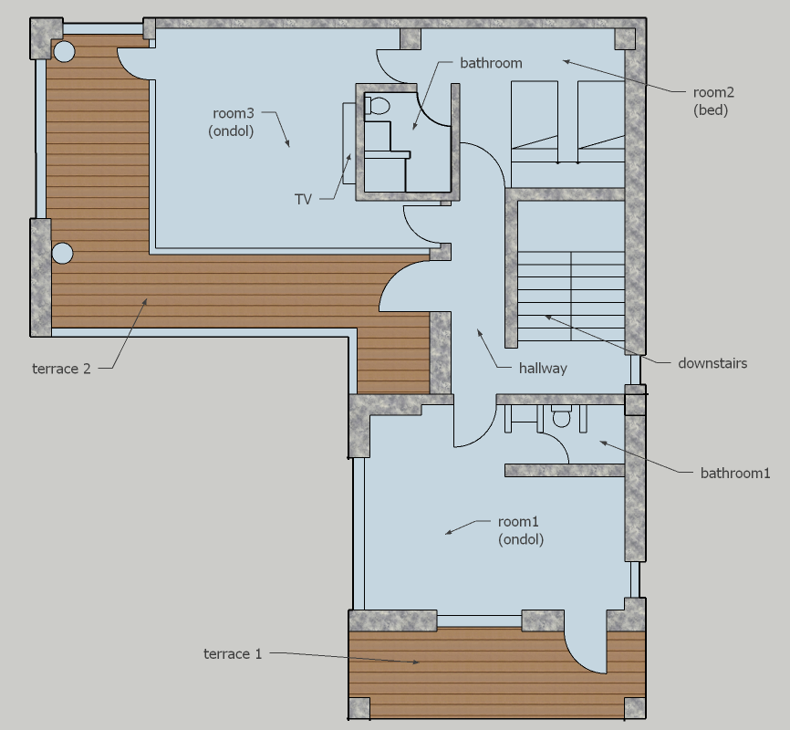 스테이 동 3층 배치도